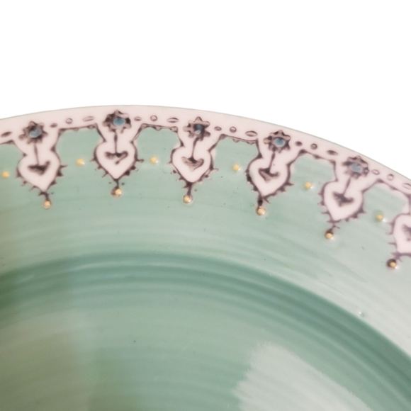 Anthropologie Rare ELKA AYAKA Ceramic 10 1/4" Dinner Plates, Set Of 2 - Picture 4 of 7